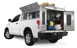 Commercial Truck With Work Cover