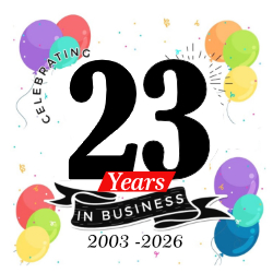 23 Years in Business